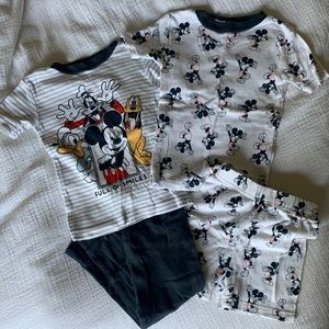 Mickey Mouse Disney pajama set 4t